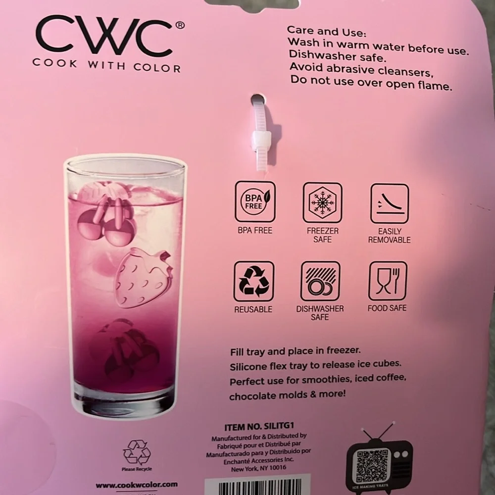 Pink CWC Ice Tray Set - Picture 4 of 5